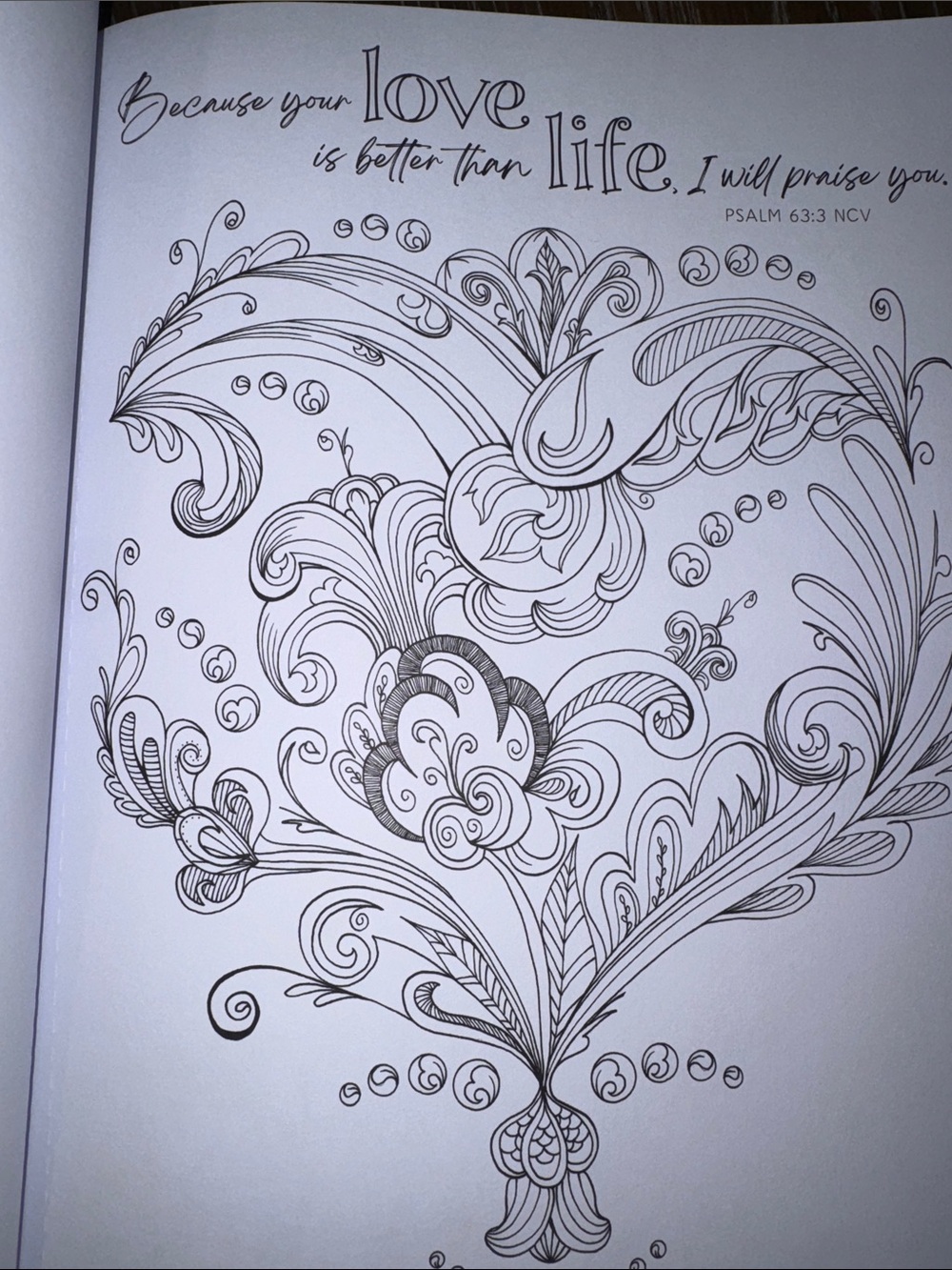 Amazing Grace Adult Coloring Book - Picture 4 of 5